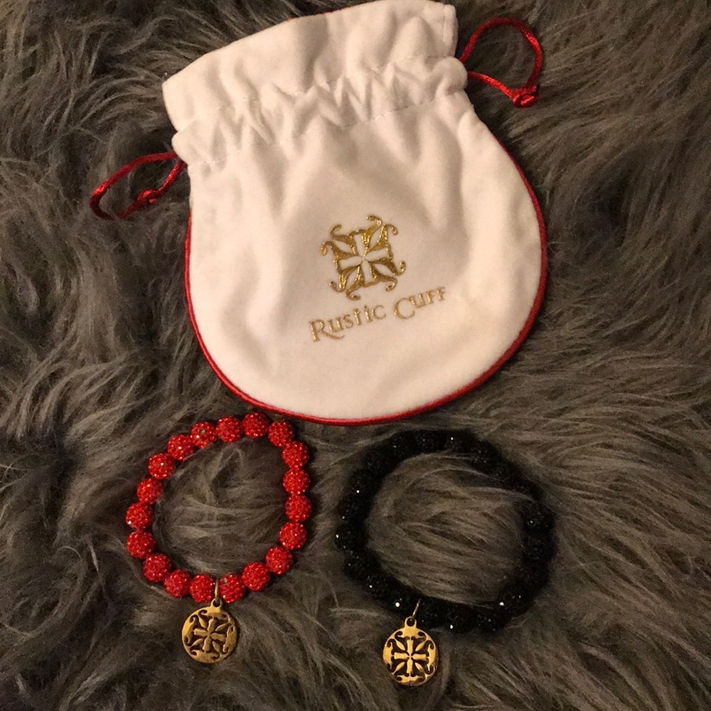 Two Rustic Cuff Emerson Bracelets